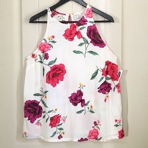 Old Navy floral tank top